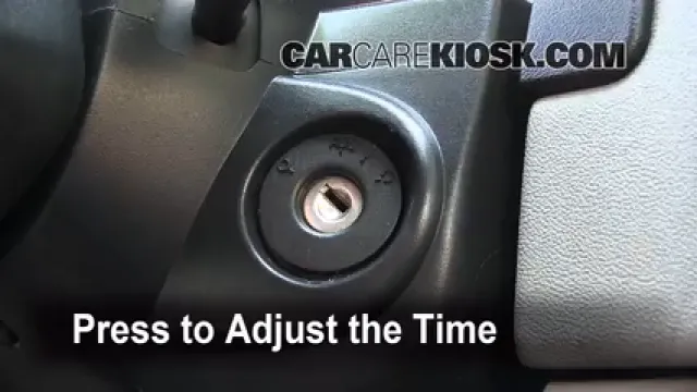 2005 Chevrolet Equinox LS 3.4L V6 Horloge Régler l'horloge
